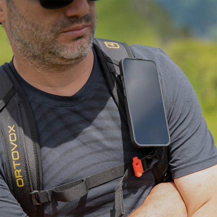 SP Connect Soporte tipo clip para móviles con fundas SPC+ - Accesorio de fijación rápida y segura para cinturón, bolso o mochila