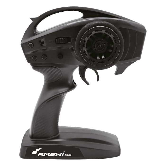 AMEWI Mercedes-Benz Unimog Camión RTR Off-Road 4x4 Eléctrico Escala 1:12 con Batería 1200 mAh Radio Control 2.4 GHz para 14+ Años - Verde