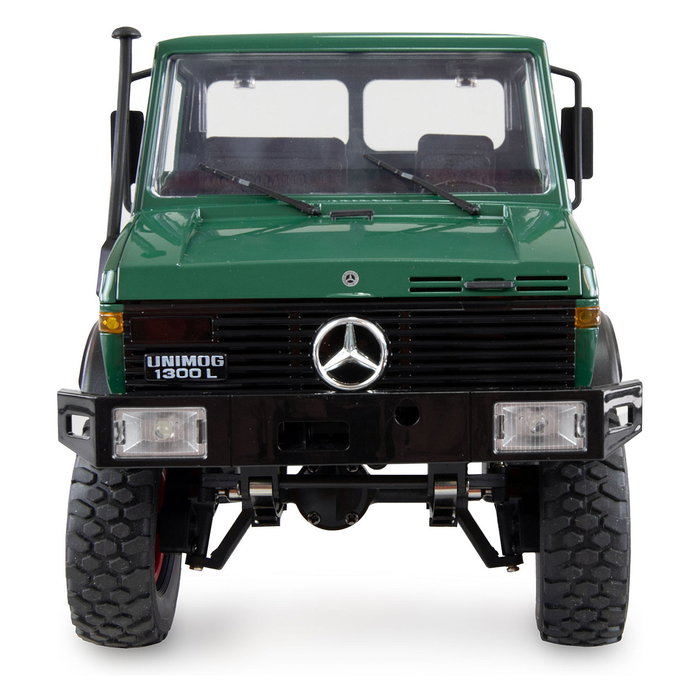 AMEWI Mercedes-Benz Unimog Camión RTR Off-Road 4x4 Eléctrico Escala 1:12 con Batería 1200 mAh Radio Control 2.4 GHz para 14+ Años - Verde
