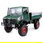 AMEWI Mercedes-Benz Unimog Camión RTR Off-Road 4x4 Eléctrico Escala 1:12 con Batería 1200 mAh Radio Control 2.4 GHz para 14+ Años - Verde