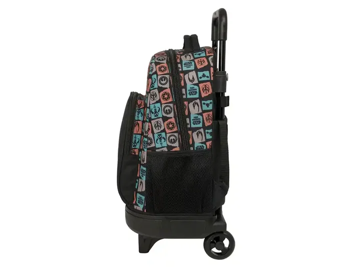 Safta Mochila con Ruedas Mandalorian & Grogu Extraíble 33x45x22cm Safta Mochila con Ruedas Mandalorian & Grogu Extraíble 33x45x22cm