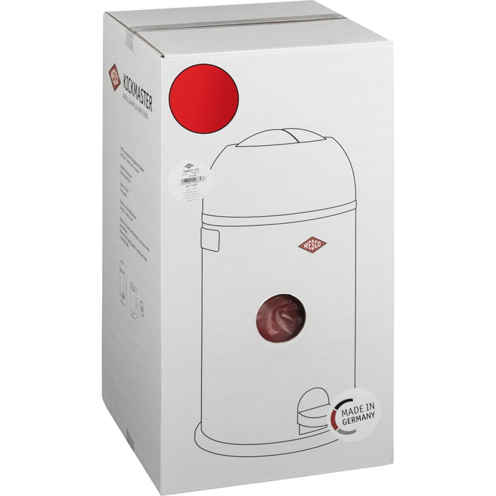 Wesco Kickmaster Soft Trash Bin Rojo Wesco Kickmaster Soft Trash Bin Rojo