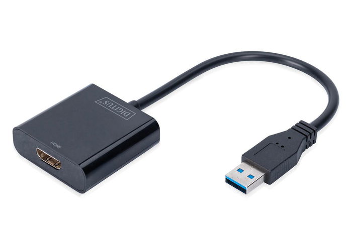 Digitus USB 3.0 to HDMI Adapter, 1080p Input USB, Output HDMI Digitus USB 3.0 to HDMI Adapter, 1080p Input USB, Output HDMI