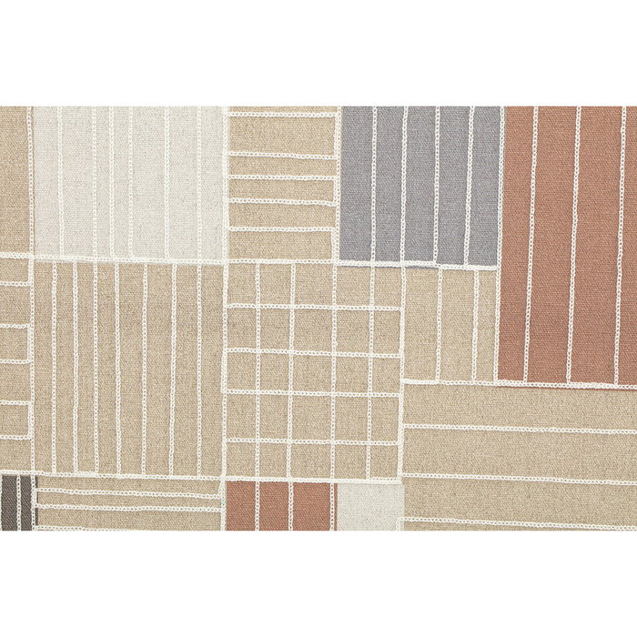 DKD Home Decor Cuadros Lienzo 3D Cuadrados Beige y Marrón (Pack de 2) DKD Home Decor Cuadros Lienzo 3D Cuadrados Beige y Marrón (Pack de 2)