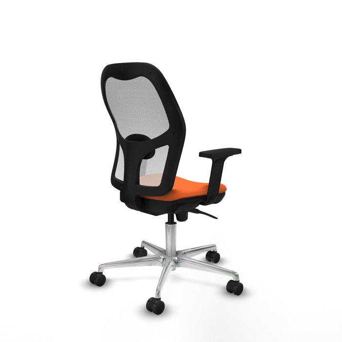 PIQUERAS Y CRESPO Silla de oficina Jorquera Naranja y Blanco PIQUERAS Y CRESPO Silla de oficina Jorquera Naranja y Blanco