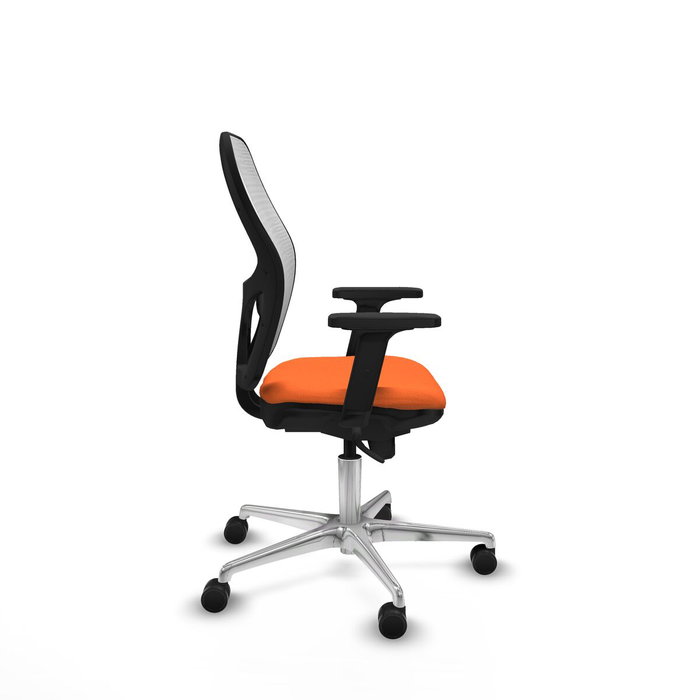 PIQUERAS Y CRESPO Silla de oficina Jorquera Naranja y Blanco PIQUERAS Y CRESPO Silla de oficina Jorquera Naranja y Blanco