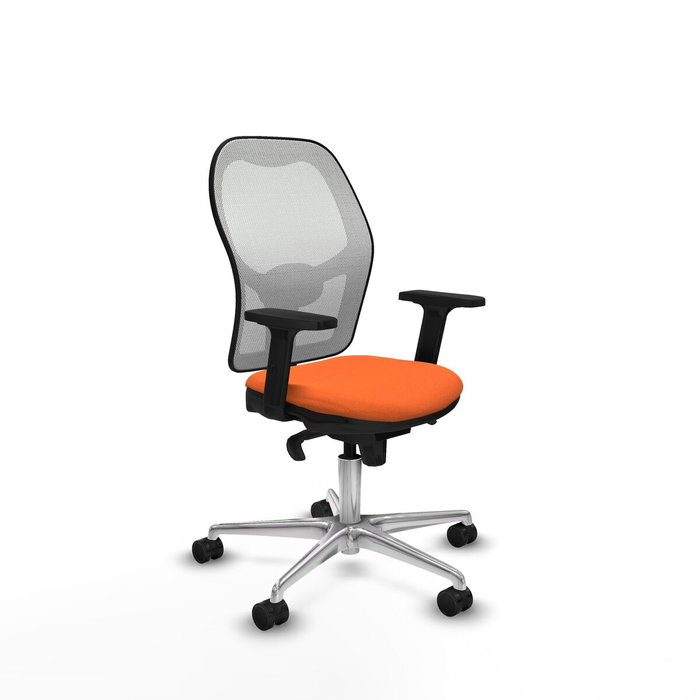 PIQUERAS Y CRESPO Silla de oficina Jorquera Naranja y Blanco PIQUERAS Y CRESPO Silla de oficina Jorquera Naranja y Blanco