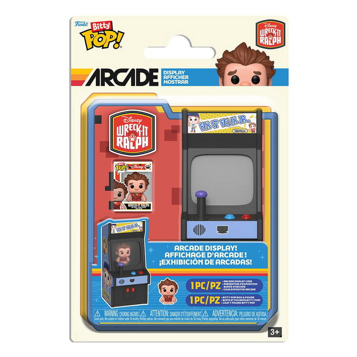 Funko Bitty POP! Arcade Wreck-it Ralph Figura de Vinilo Funko Bitty POP! Arcade Wreck-it Ralph Figura de Vinilo