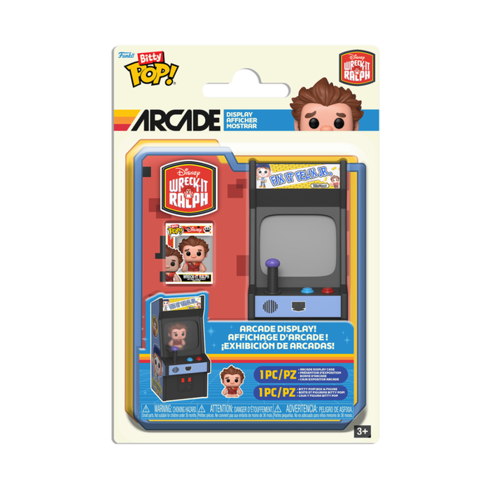 Funko Bitty POP! Arcade Wreck-it Ralph Figura de Vinilo Funko Bitty POP! Arcade Wreck-it Ralph Figura de Vinilo