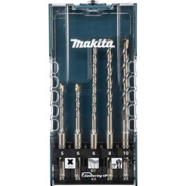Makita Juego de brocas SDS-PLUS para hormigón, 5 piezas