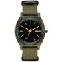 Nixon Time Teller A3272619 con caja multicolor y correa verde