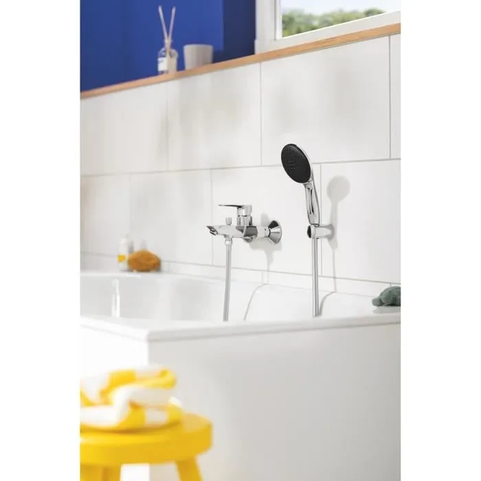 Grohe 27950001 Set de Ducha Vitalio Start 110 Rociador 2 Chorros Soporte Flexo Fácil Selección Ahorro Agua Grohe 27950001 Set de Ducha Vitalio Start 110 Rociador 2 Chorros Soporte Flexo Fácil Selección Ahorro Agua