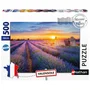 Nathan Rompecabezas Adultos 500 Piezas - Ruta de la Lavanda, Valensole (Colección Regiones de Francia), 12002002