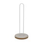 Portarrollo de Papel de Cocina Versa Mandala Metal Acero Madera MDF 13 x 31 x 13 cm