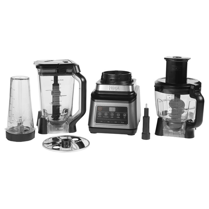 Ninja Procesador de Alimentos BN800EU 3 en 1 con Auto-iQ 1.200W y Bol 1.8L