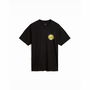 Camiseta de Manga Corta Hombre Vans Moonlighting Ss Crew Negro XL