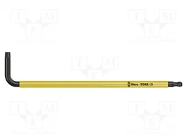 WERA Llave Torx® esférica T15H con protección