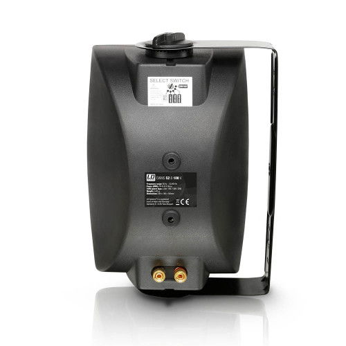 LD Systems LDCWMS52B100V Altavoz de 2 Vías Negro Cableado 30 W
