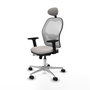 PIQUERAS Y CRESPO Silla de oficina Jorquera con mecanismo Sincro/Traslack Blanco