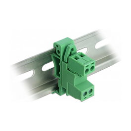 DeLOCK 66078 Terminalblock Set 2 Pin Ángulo 5,08 mm Verde