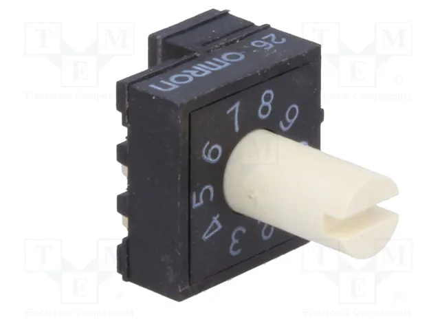 Aratas (Formerly Omron Components) Conmutador de código DEC/BCD 10 posiciones THT