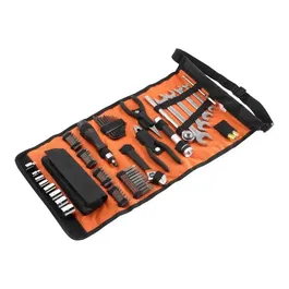 Black + Decker Bolsa enrollable con 71 accesorios para mecánica de automóviles
