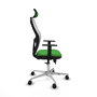PIQUERAS Y CRESPO Silla de oficina Jorquera Verde con Mecanismo Sincro/Traslack