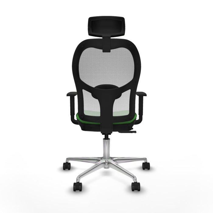 PIQUERAS Y CRESPO Silla de oficina Jorquera Verde con Mecanismo Sincro/Traslack
