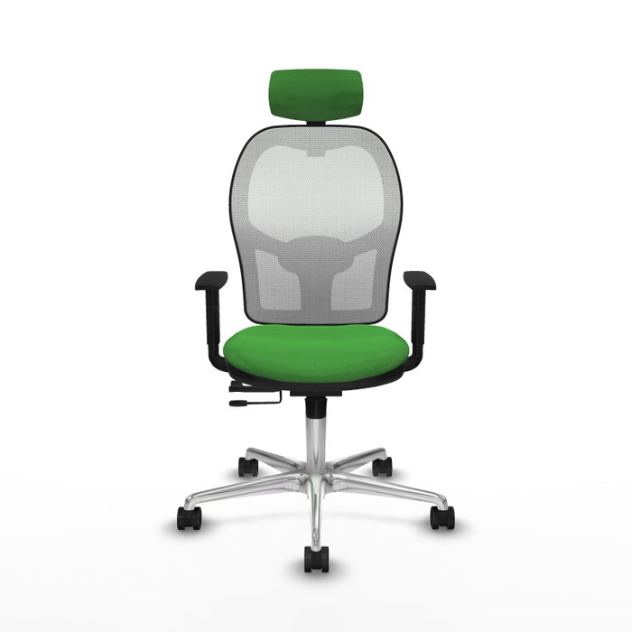 PIQUERAS Y CRESPO Silla de oficina Jorquera Verde con Mecanismo Sincro/Traslack