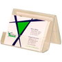Archivo 2000 Portatarjetas de Sobremesa Premium Horizontal Transparente