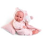 Antonio Juan Muñeca Recién Nacida Luca 42 cm Pijama Osito Vinilo Sexuado Cierra Ojos - 50416