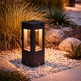 San Bernardo Lámpara de Suelo LED Exterior IP54 10W 648Lm 2700K SL16-080A_B-WW