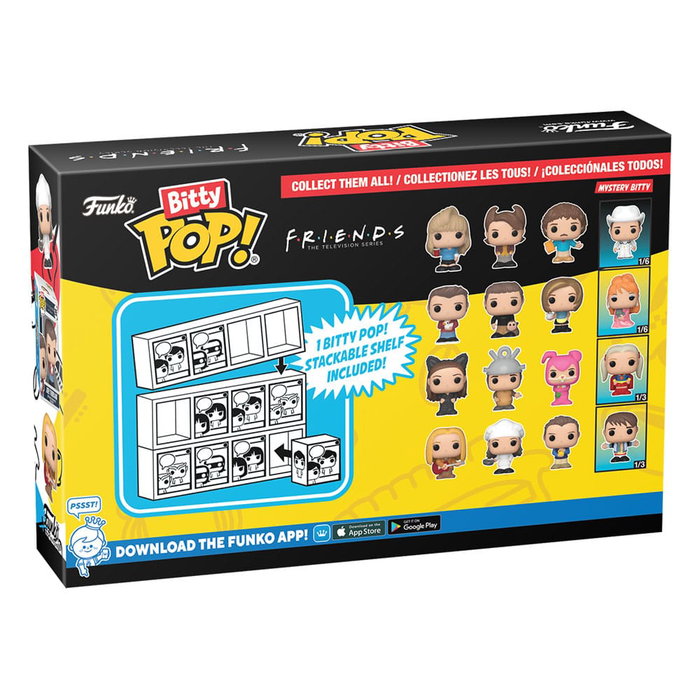 Funko Friends Pack de 4 Figuras Bitty POP! Joey