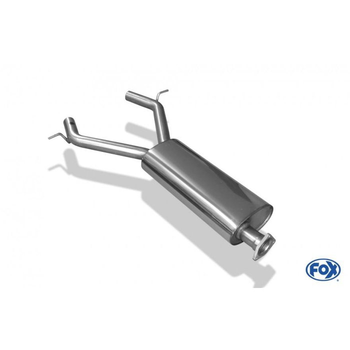 Fox Silenciador Delantero Mercedes E-Class S211/W211 FXMB042010-VSD - 1.8l 135kW, 55mm, Homologación ECE