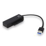 Ewent EW7018 Adaptador USB 3.1 Gen 1 a SATA 6G para Discos Duros y SSD de 2,5 y 3,5 pulgadas Negro