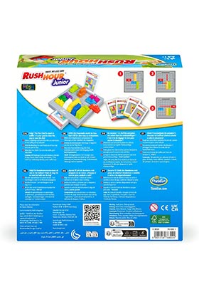 Think Fun Rush Hour Junior Refresh Juego de Lógica +5 Años