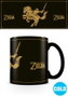 Pyramid International Taza Sensitiva al Calor The Legend of Zelda (Map Silhouette) 315 ml
