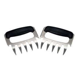 1946 Set 2 Pinzas Para Carne 1946 (6 Unidades) Acero Inoxidable Y Polipropileno