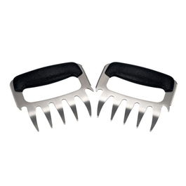 1946 Set 2 Pinzas Para Carne 1946 (6 Unidades) Acero Inoxidable Y Polipropileno