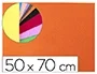 Liderpapel Goma Eva 50x70cm Textura Toalla Naranja 2mm Espesor 60g/m2