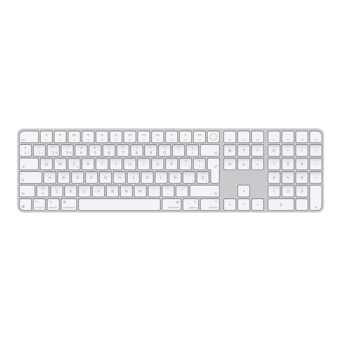 Apple Magic Keyboard con Touch ID y teclado numérico reacondicionado Blanco Apple Magic Keyboard con Touch ID y teclado numérico reacondicionado Blanco