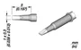 JBC TOOLS Punta de Soldadura Tipo Destornillador Nano 1x0,3mm