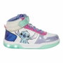 Cerdá Zapatillas Deportivas con Luces Stitch Blanco Talla 31