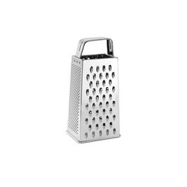 Comas Rallador Cuadrado de Acero Inoxidable, 21 cm