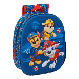 Safta Mochila 3D Patrulla Canina Paw Patrol 33cm
