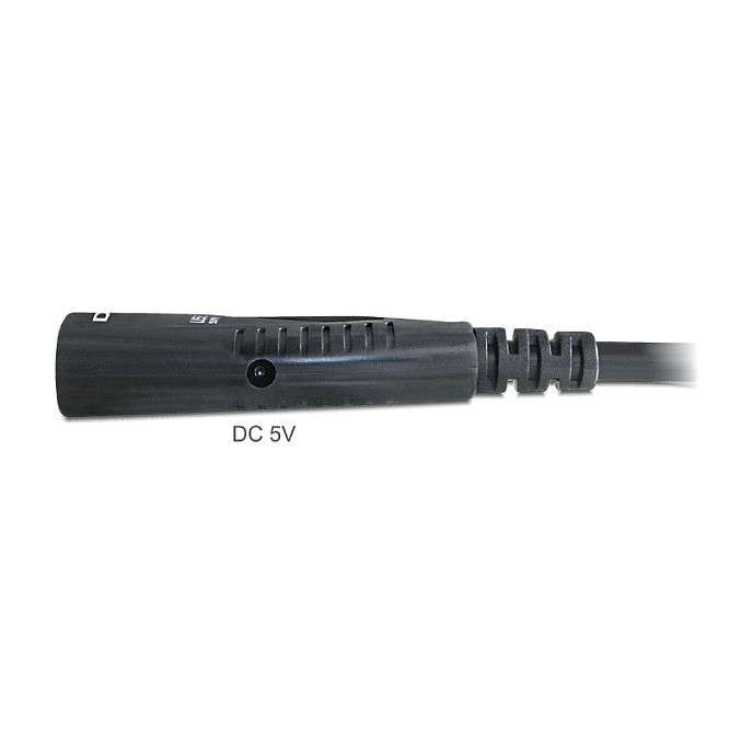 DeLOCK Cable USB 3.0 Activo Extensión 5 Metros, Conectores Macho Hembra, Negro, USB 3.2 Gen 1