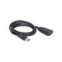 DeLOCK Cable USB 3.0 Activo Extensión 5 Metros, Conectores Macho Hembra, Negro, USB 3.2 Gen 1
