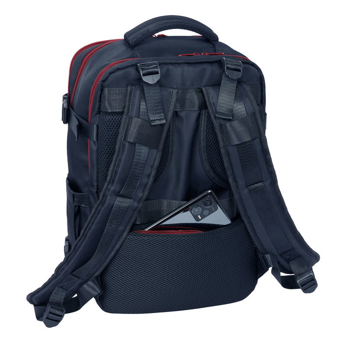 Safta Mochila Viaje Cabina F.C. Barcelona Azul Marino 15,6''