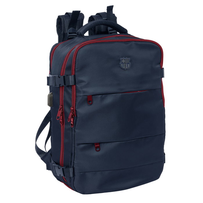Safta Mochila Viaje Cabina F.C. Barcelona Azul Marino 15,6''