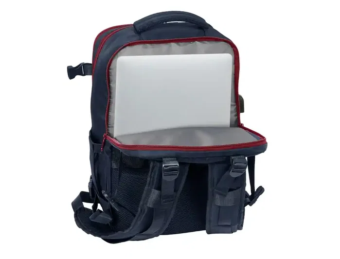 Safta Mochila Viaje Cabina F.C. Barcelona Azul Marino 15,6''